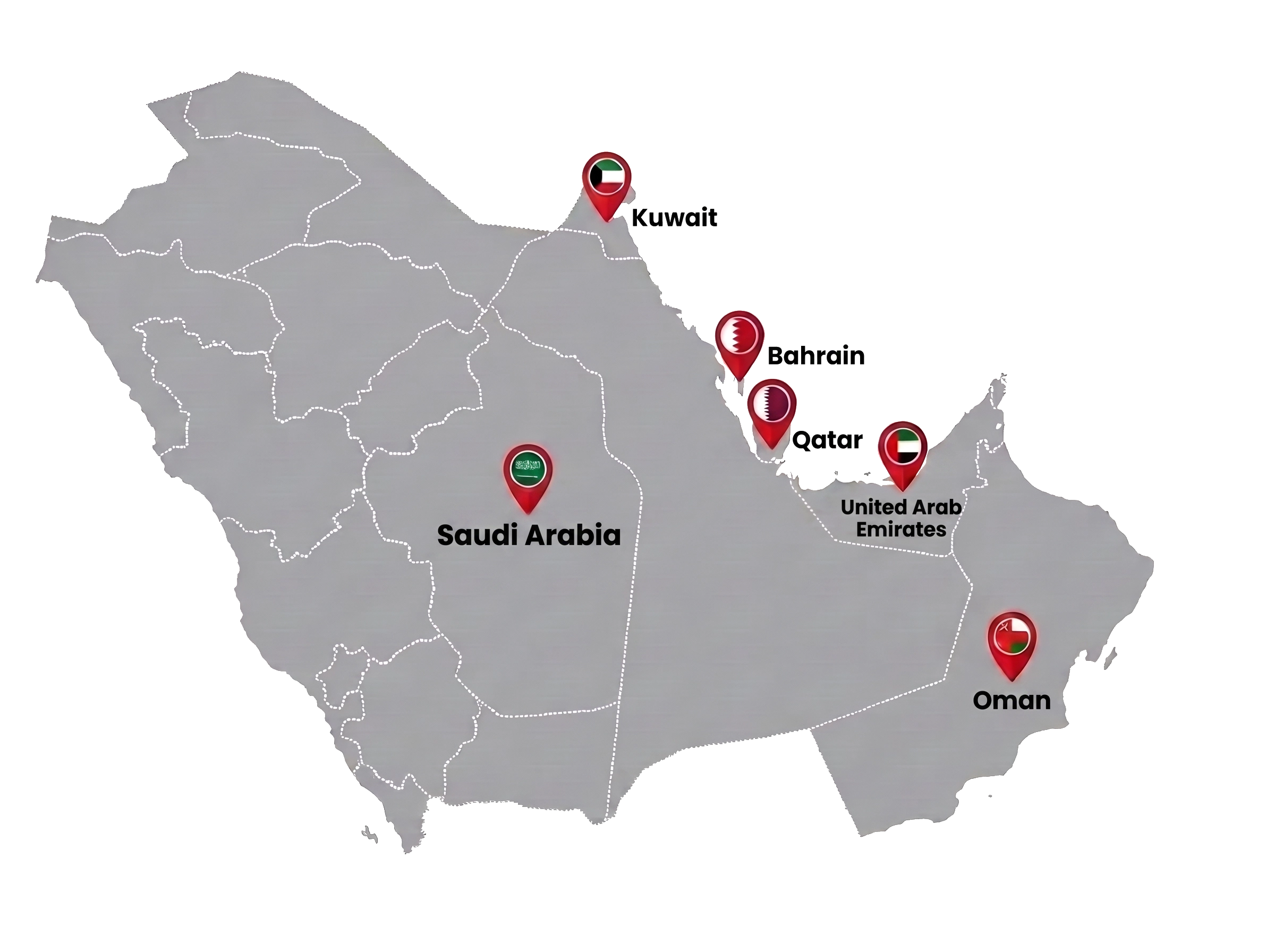 GCC Map